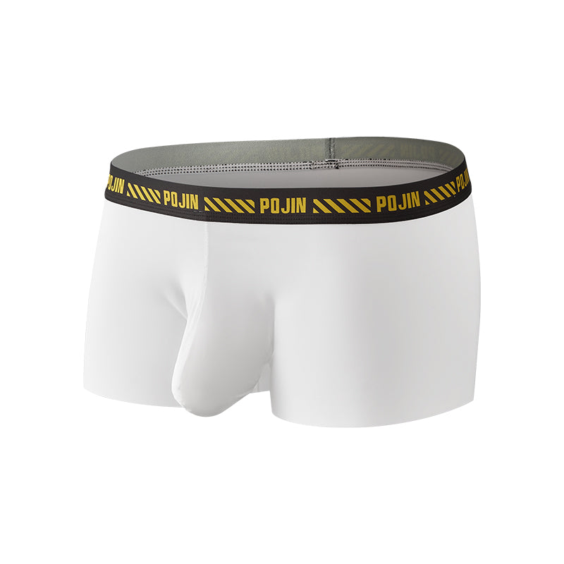 Man Think Soft  Boxer Panties U Convex Pouch Shorts Sexy Male Underwear
