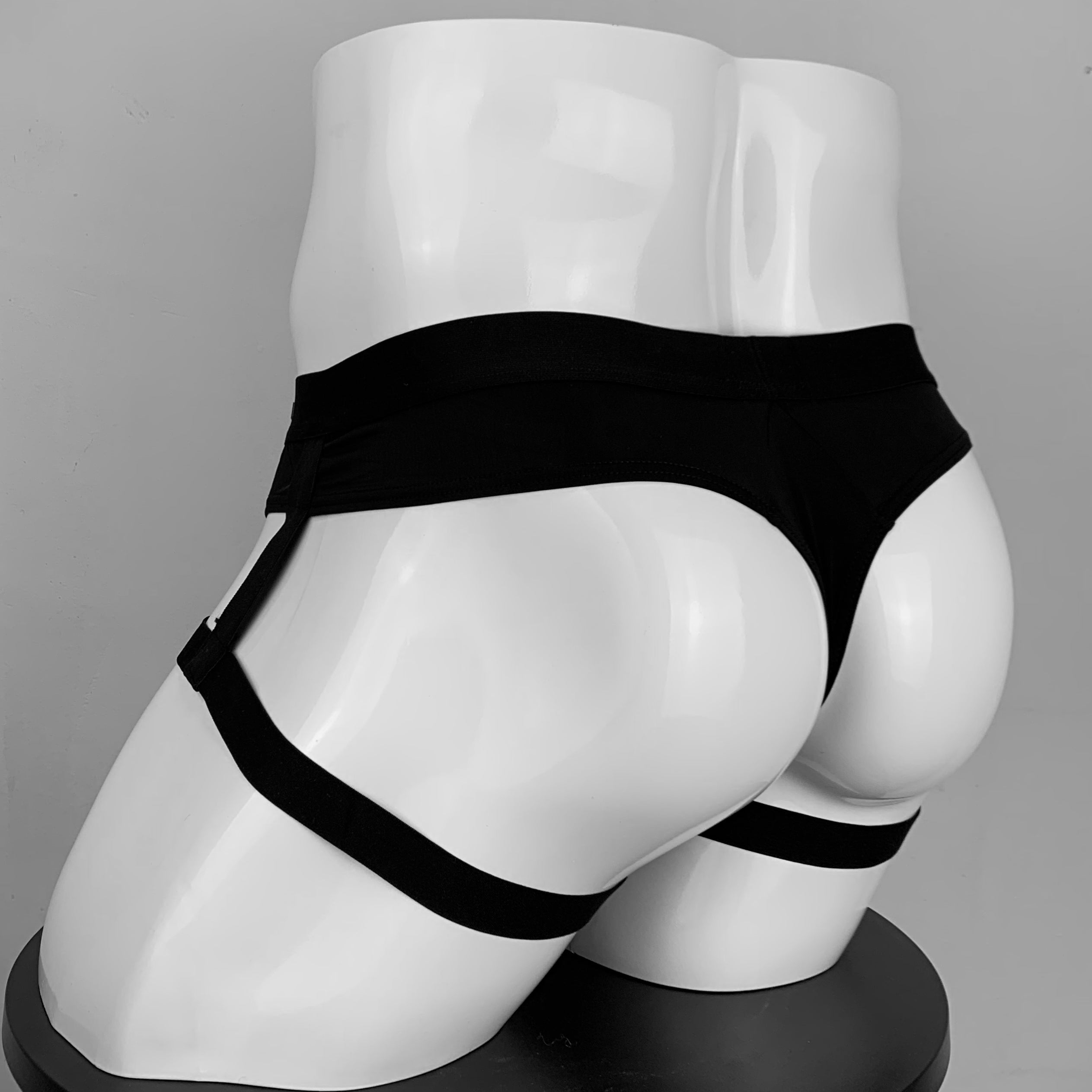 Low Wasitline U Convex Pouch Breathable Sexy Thongs Men's Underwear