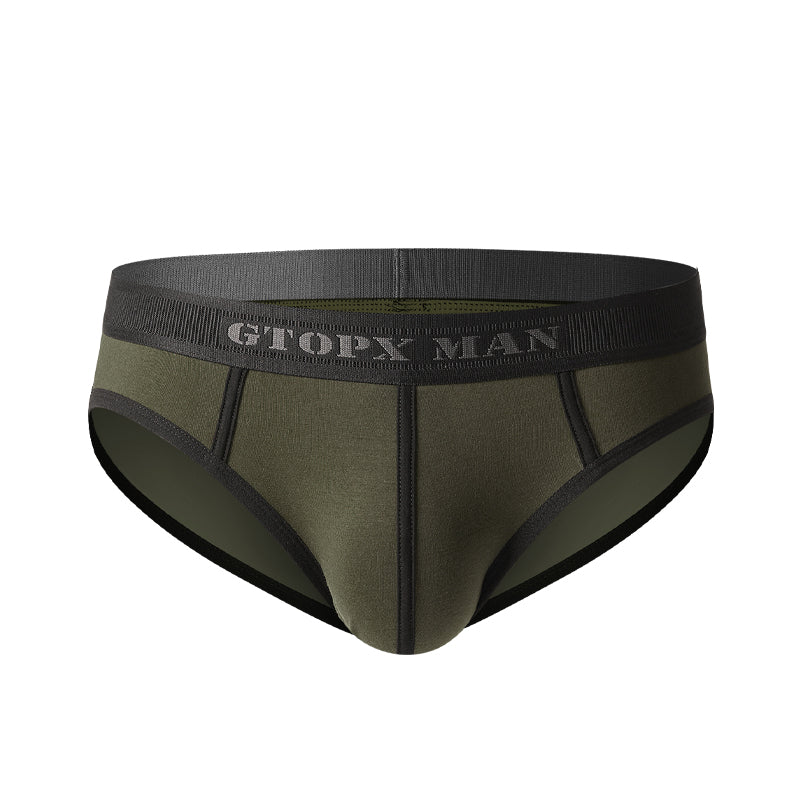 Cotton U Convex Design Comfortable Cotton Sexy Men Briefs Underwear