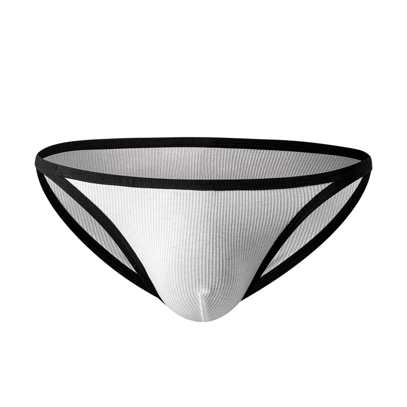 Low Wasitline U Convex Pouch Breathable Sexy Briefs Men's Underwear