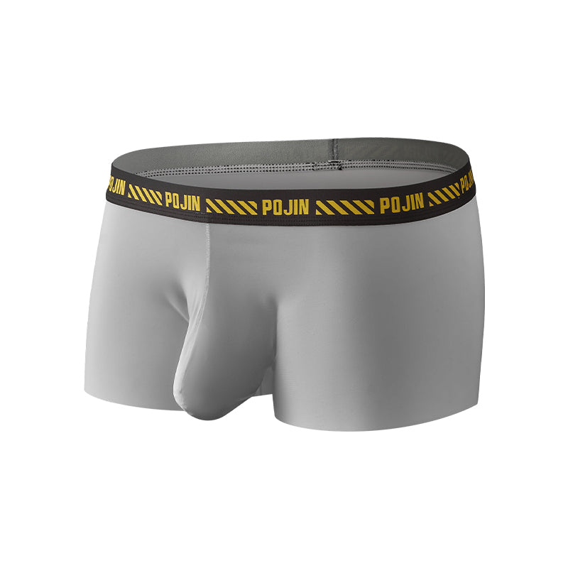 Man Think Soft  Boxer Panties U Convex Pouch Shorts Sexy Male Underwear