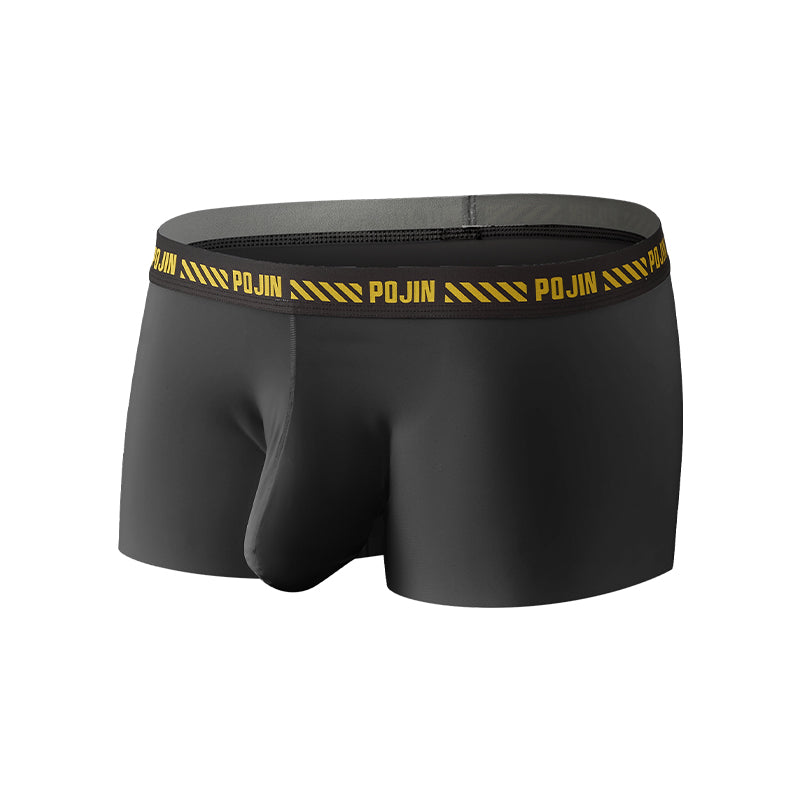 Man Think Soft  Boxer Panties U Convex Pouch Shorts Sexy Male Underwear