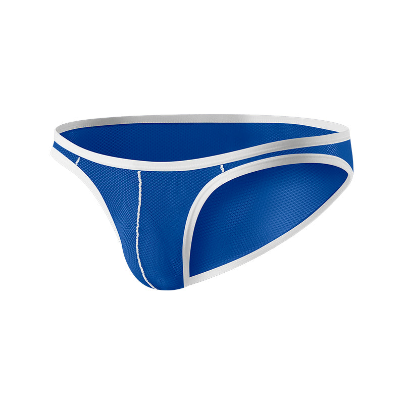 Ice Silk Sexy Low Waistline Briefs Transparent Guaze Fashion U Convex Pouch Underwear