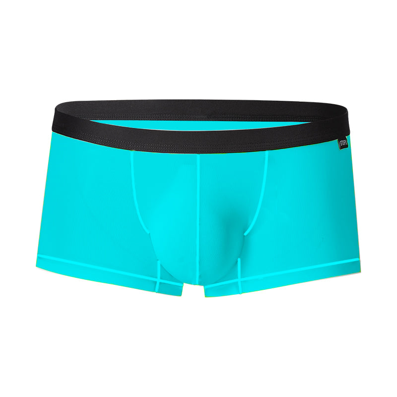 Natural Thin Ice Silk U Touch Comfortable Breathable Boxer Pants Underwear