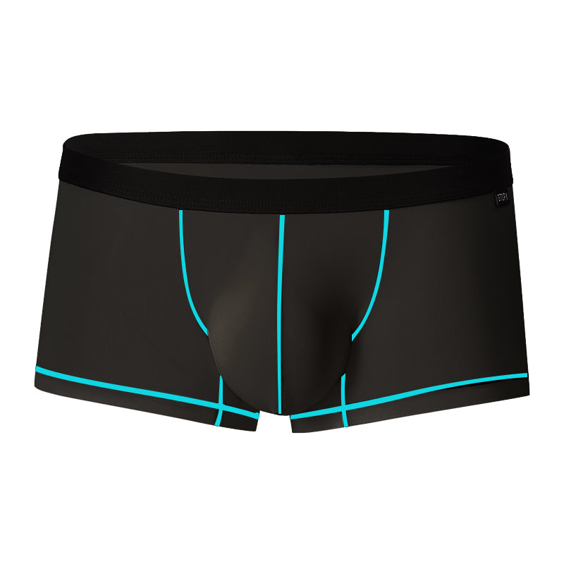 Natural Thin Ice Silk U Touch Comfortable Breathable Boxer Pants Underwear