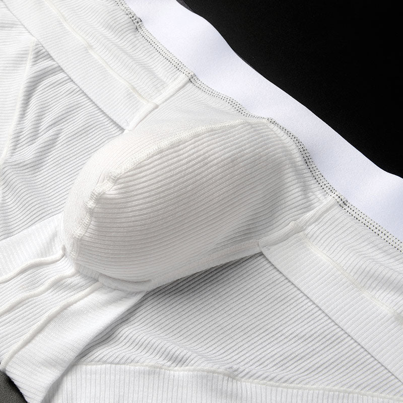 Male Big Pack Underpants Men's Brief Soft Panties U Convex Pouch Sexy Underwear
