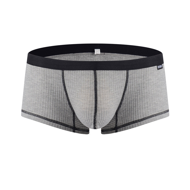 Soft Men's Boxer Panties U Convex Pouch Shorts Sexy Male Underwear