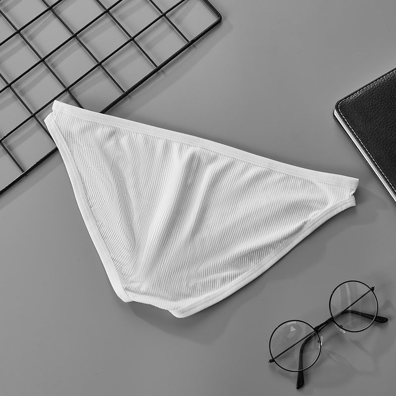 Low Wasitline U Convex Pouch Breathable Sexy Briefs Underwear Men's Underwear