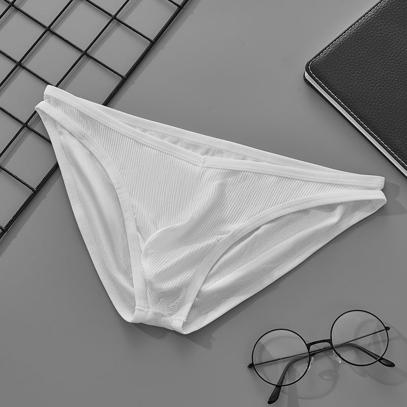 Low Wasitline U Convex Pouch Breathable Sexy Briefs Underwear Men's Underwear