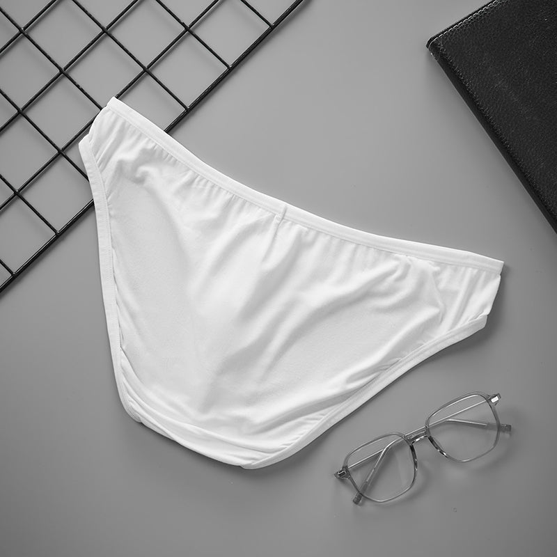 Low Wasitline U Convex Pouch Breathable Sexy Briefs Men's Underwear