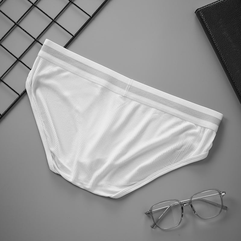 Male Natural Feelings U Convex Big Pack Briefs Striped Underwear