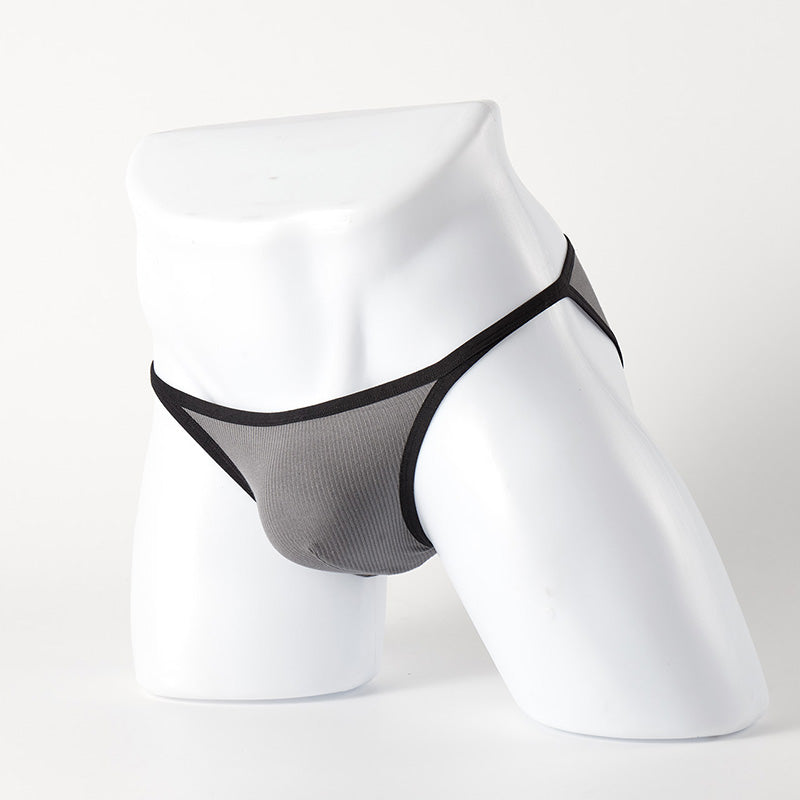 Low Wasitline U Convex Pouch Breathable Sexy Briefs Men's Underwear