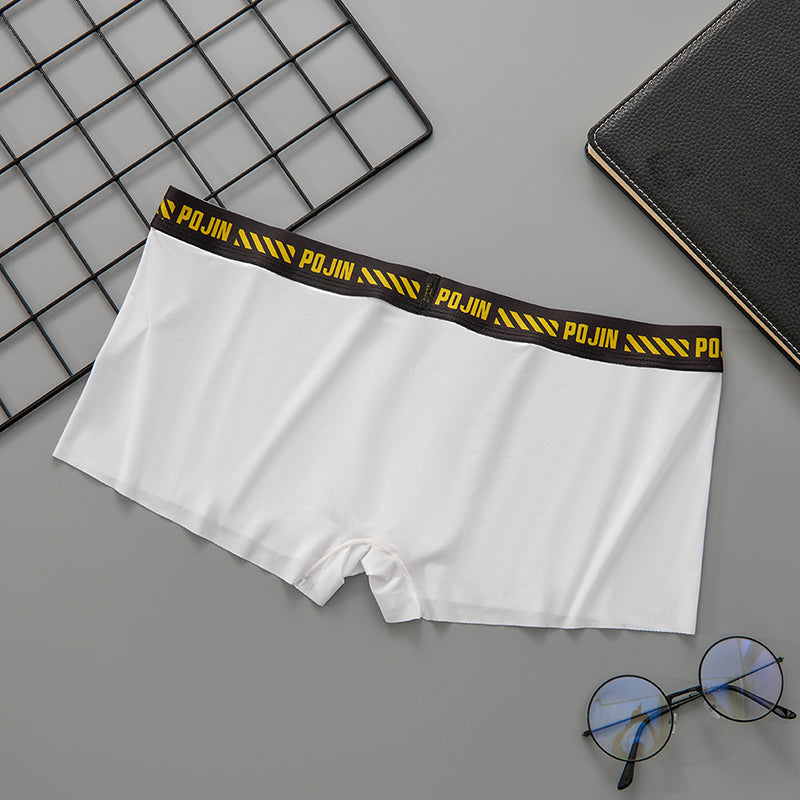 Man Think Soft  Boxer Panties U Convex Pouch Shorts Sexy Male Underwear