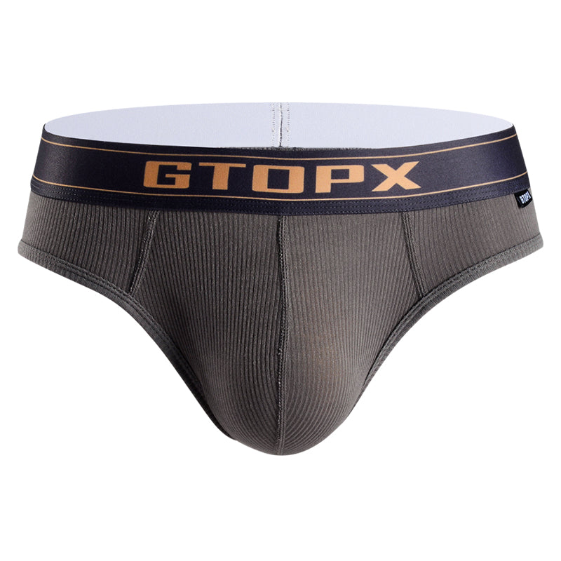 Man Natural Feelings U Convex Big Pack Briefs Striped Underwear