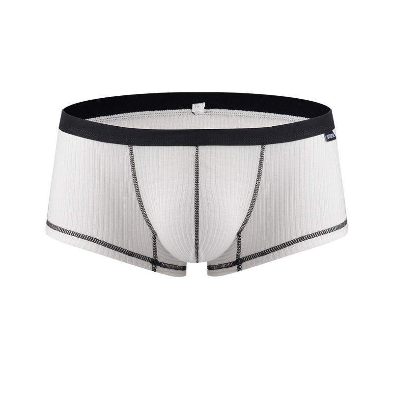 Soft Men's Boxer Panties U Convex Pouch Shorts Sexy Male Underwear